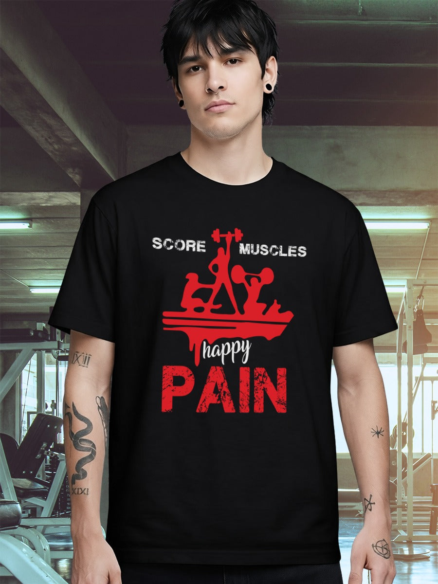 SORE MUSCLE HAPPY PAIN T-SHIRT