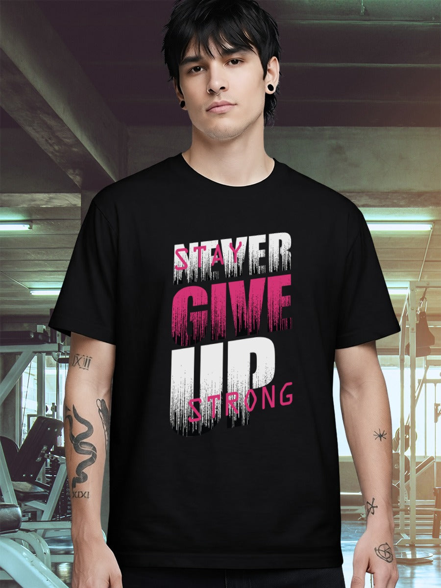 STAY GIVE STRONG T-SHIRT
