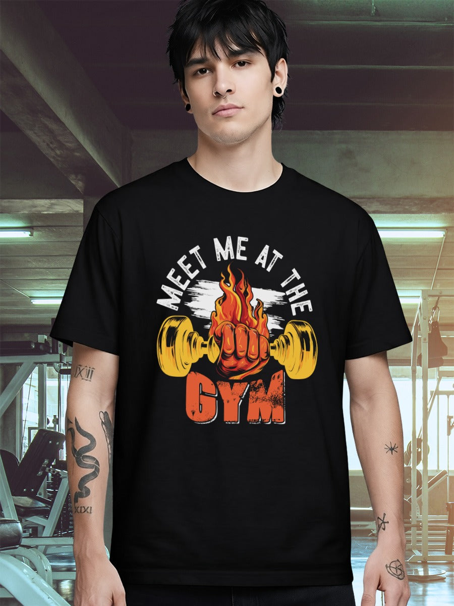 MEET ME AT THE GYM T-SHIRT