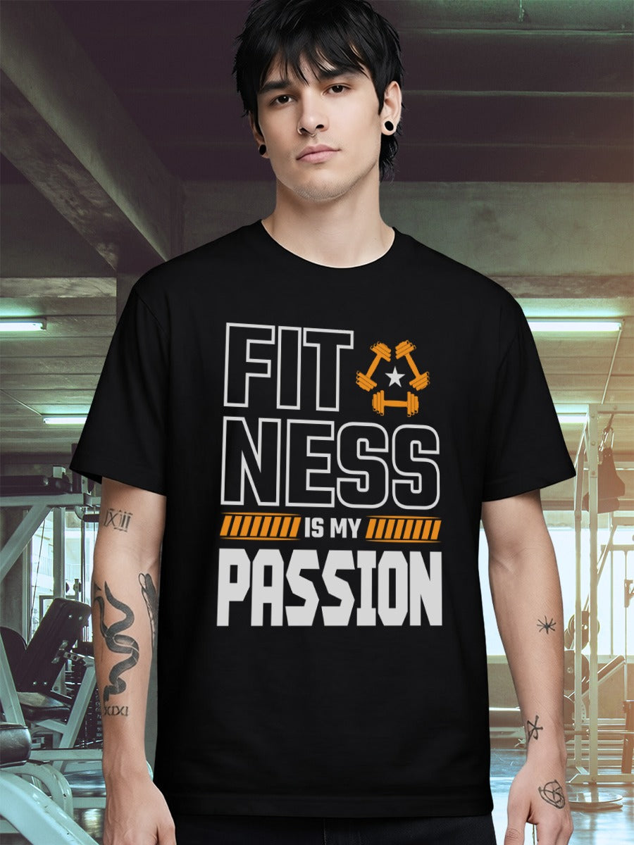 FITNESS IS MY PASSION T-SHIRT