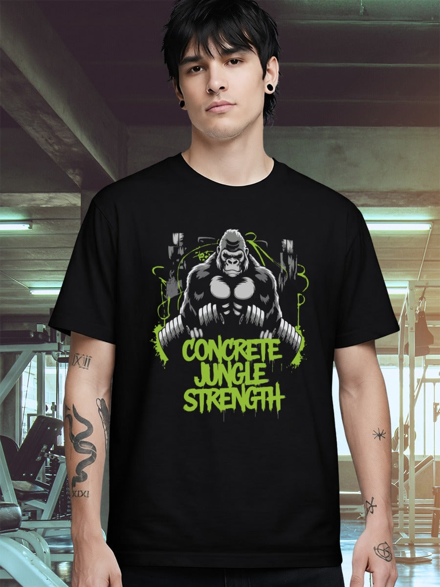 CONCRETE JUNGLE STRENGTH T-SHIRT