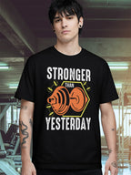 STRONGER THAN YESTERDAY T-SHIRT
