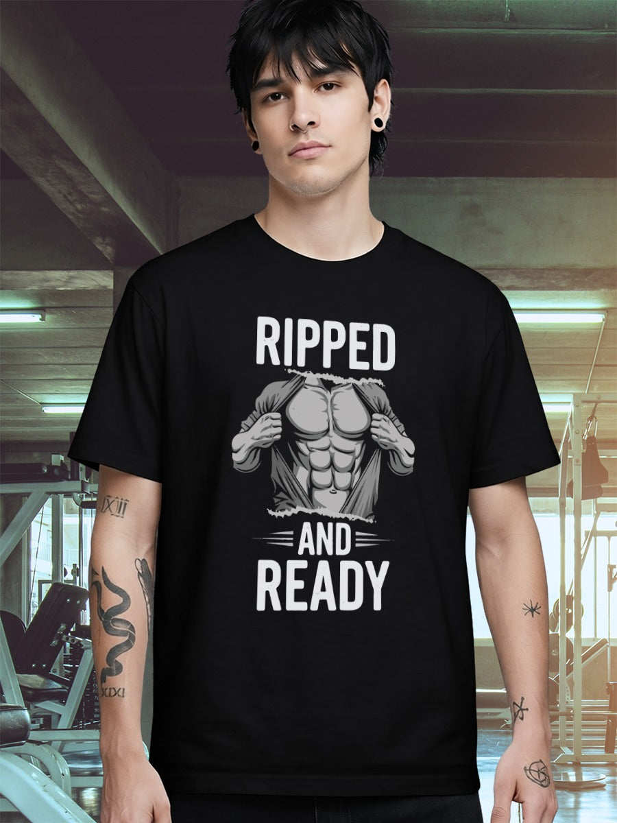 RIPPED AND READY T-SHIRT