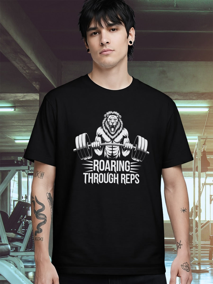 ROARING THROUGH REPS T-SHIRT