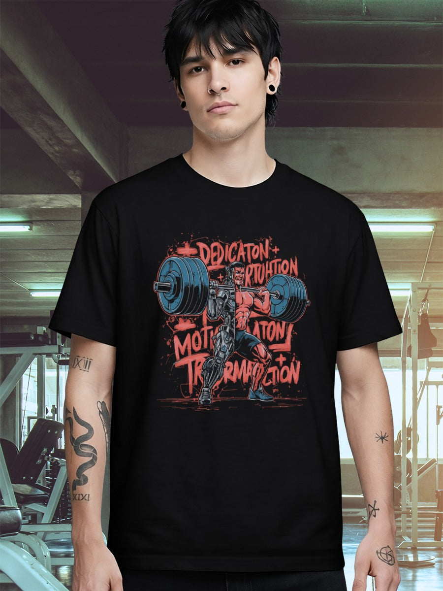 DEDICATION MOTIVATION T-SHIRT