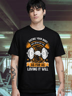 HATING YOUR BODY WILL NEVER GET YOU T-SHIRT