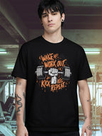 WAKE UP WORK OUT T-SHIRT