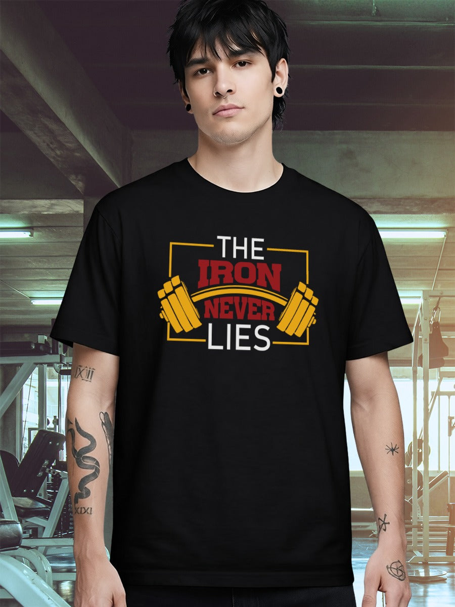 IRON NEVER LIES T-SHIRT