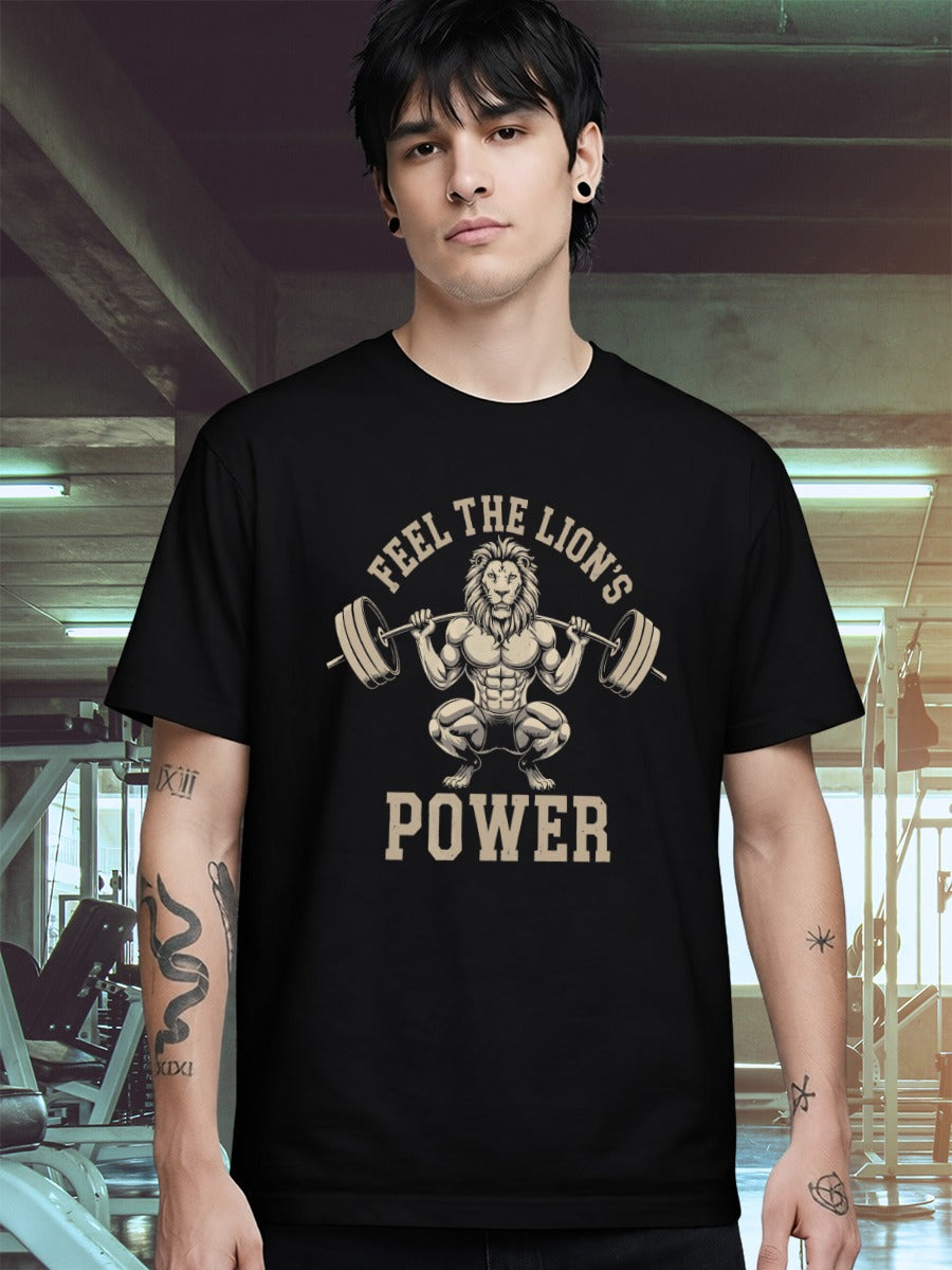 FEEL THE LIONS POWER T-SHIRT