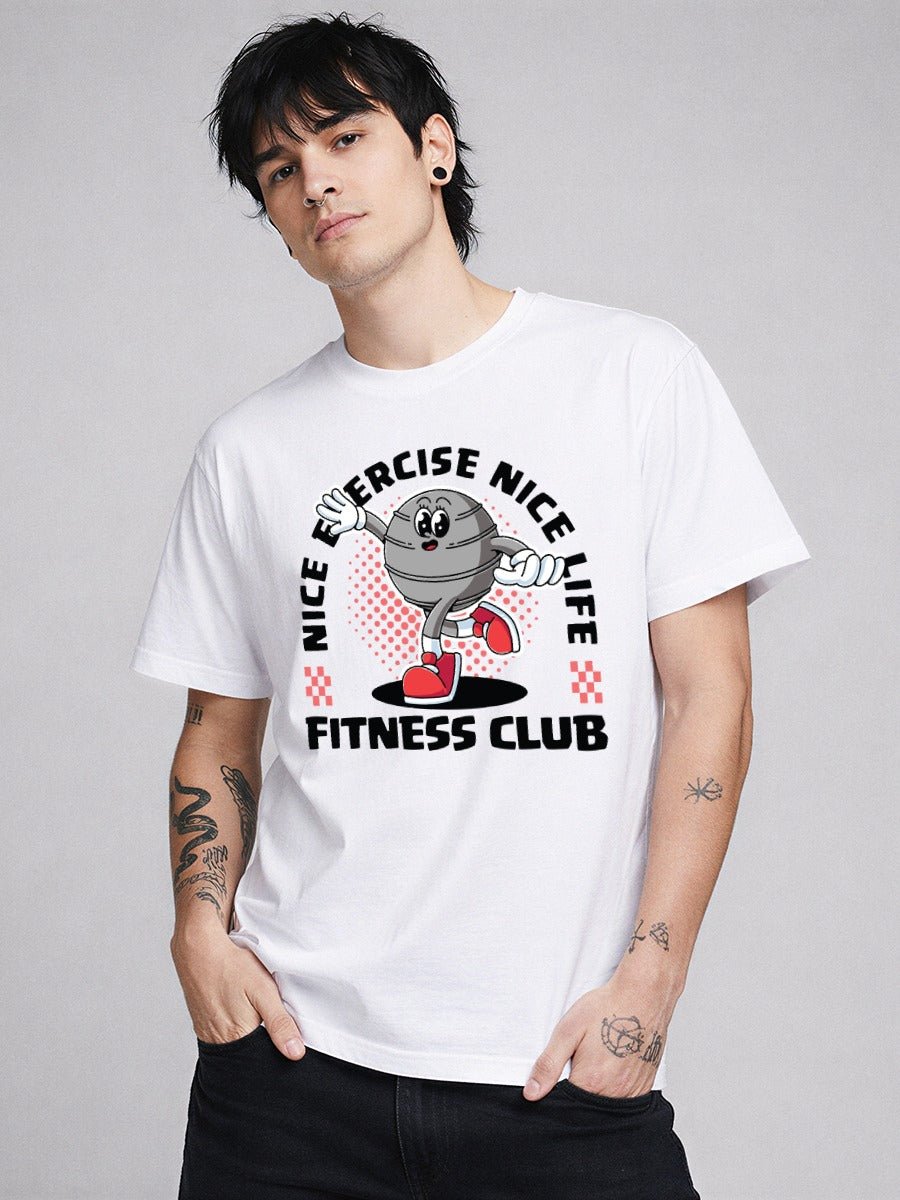 NICE EXERCISE FITNESS CLUB T-SHIRT